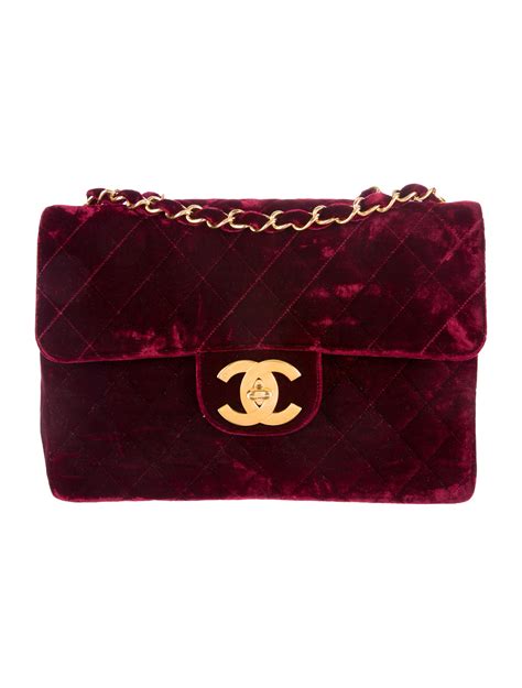 velvet CHANEL Women Handbags 